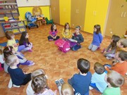 Návtěva prvňáčků ve školce